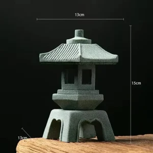 Lanterne japonaise effet granit