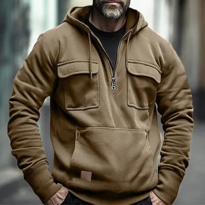 Sweat tactique à capuche pour hommes - Luke