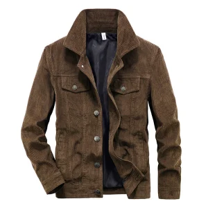 Veste en Velours Côtelé pour Hommes - Evan