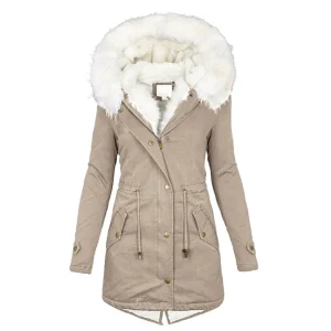 Manteau d'hiver Chaud pour Femmes