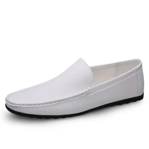 Mocassins en cuir synthétique super légers pour hommes