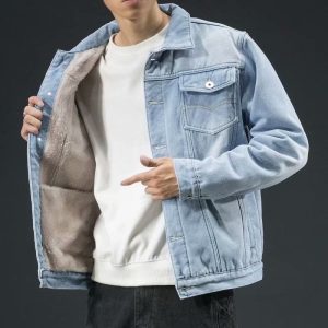 Veste en Jean Chaude pour Hommes