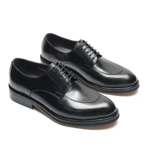 Mocassin Derby demi-chasse en cuir hommes
