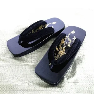 Geta compensée noire dragon doré