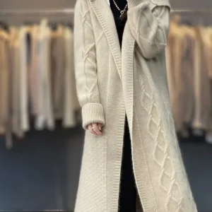 Long Cardigan d'hiver pour Femmes