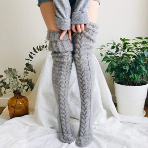 Chaussettes Longues Chaudes pour Femmes