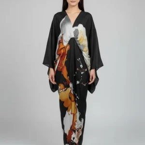 Tunique kimono femme noir