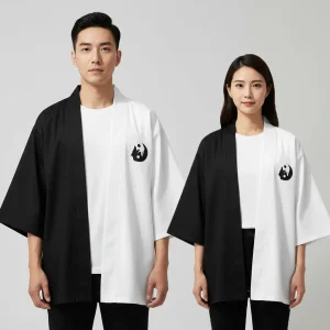 Veste kimono Yin & Yang