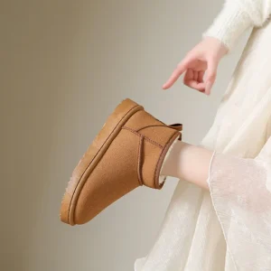 Bottines Avec Fourrure pour Femmes