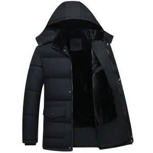 Veste d'hiver à Capuche pour Hommes
