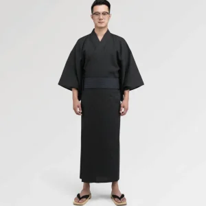 Yukata Homme noir