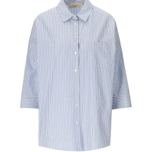 MAX MARA WEEKEND GIRALDA LIGHT BLUE SHIRT