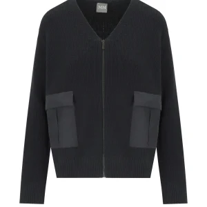 MM MAX MARA LIBERO BLACK CARDIGAN