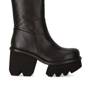 PALOMA BARCELÓ HANNE BROWN HEELED ANKLE BOOT