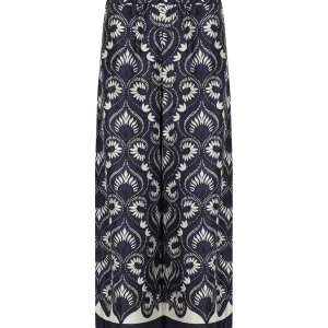 MAX MARA WEEKEND OTTICO BLUE PANTS