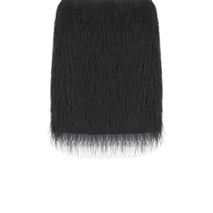 TWINSET BLACK FRINGED SKIRT