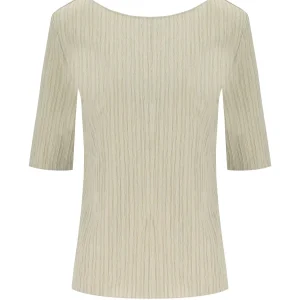 MM MAX MARA CARAIBI BEIGE BLOUSE