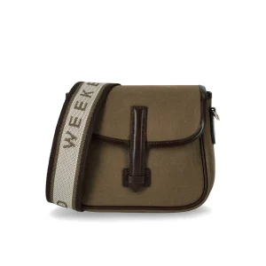 MAX MARA WEEKEND GAP BRONZE CROSSBODY BAG