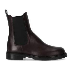 GUGLIELMO ROTTA PEG BURGUNDY CHELSEA BOOT