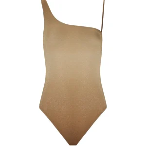 MAX MARA BEACHWEAR CARMELA B CUP BRA GOLD SWIMSUIT