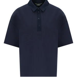 MM MAX MARA NAVE NAVY BLUE POLOSHIRT
