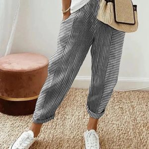 Lilou | Pantalon à rayures