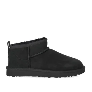 UGG CLASSIC ULTRA MINI BLACK BOOT