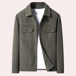 Veste en Velours Côtelé pour Hommes