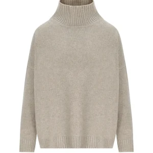 MAX MARA WEEKEND BORGIA BEIGE TURTLENECK SWEATER