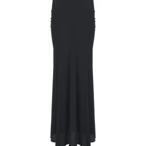 FEDERICA TOSI BLACK LONG SKIRT
