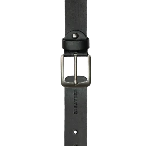 C95: Ceinture Homme - Cuir Noir