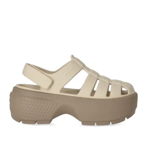 CROCS STOMP FISHERMAN BEIGE SANDAL