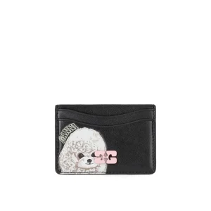 GANNI BOU BLACK CARD HOLDER