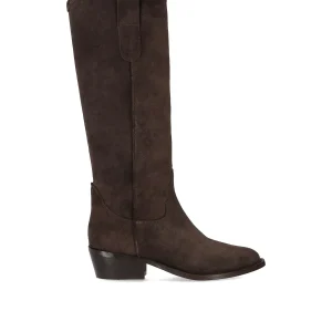 DUCCIO DEL DUCA DARK BROWN TEXAN BOOT