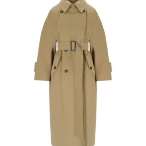 MAX MARA WEEKEND CADINE CAMEL BELTED COAT