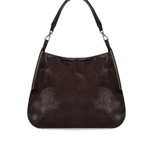 CAMPOMAGGI LUANA DARK BROWN SHOULDER BAG