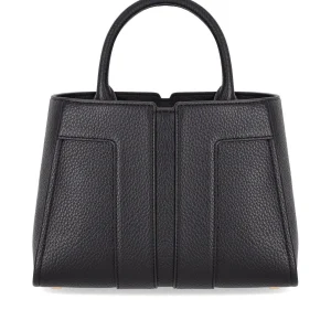 ELISABETTA FRANCHI BLACK MEDIUM HANDBAG