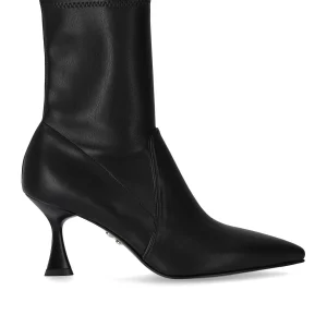 SERGIO LEVANTESI JANET BLACK HEELED ANKLE BOOT