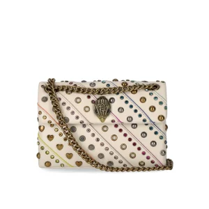 KURT GEIGER KENSINGTON MINI BONE CROSSBODY BAG