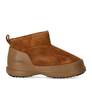 MOON BOOT LUNA LOW COGNAC ANKLE BOOT
