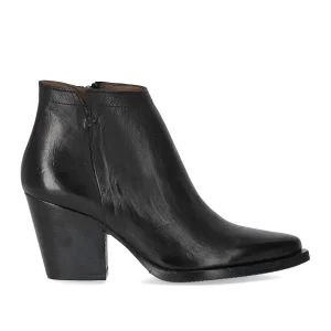 DUCCIO DEL DUCA BLACK TEXAN ANKLE BOOT