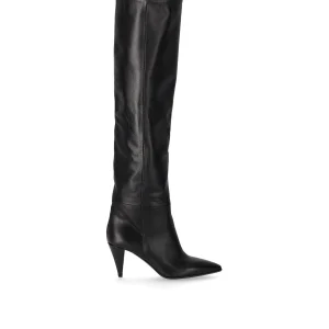 STRATEGIA SCOUT BLACK HEELED HIGH BOOT