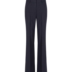 ESSENTIEL ANTWERP INVADE NAVY BLUE FLARED PANTS