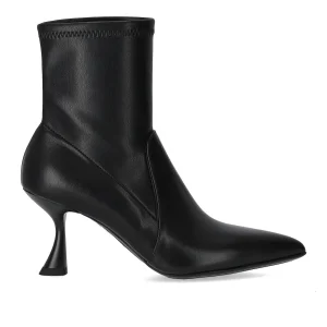 SERGIO LEVANTESI JUNNY BLACK HEELED ANKLE BOOT