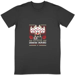 T-shirt japonais Masque Kitsune