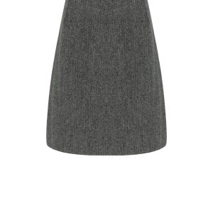 MAX MARA WEEKEND MARCHE GREY SKIRT