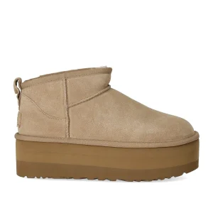 UGG CLASSIC ULTRA MINI PLATFORM SAND BOOT