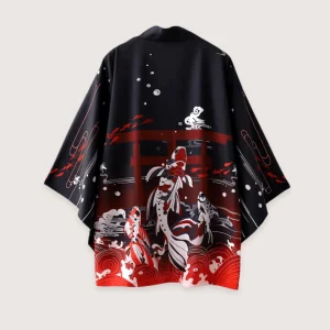 Kimono japonais | Élégance Aquatique