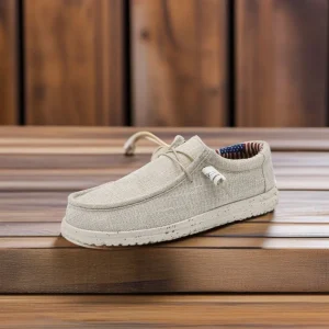 Mocassins légers et décontractés pour homme en tissu