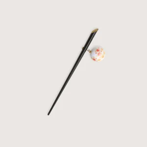 Pique cheveux blanc | Kanzashi Sakura